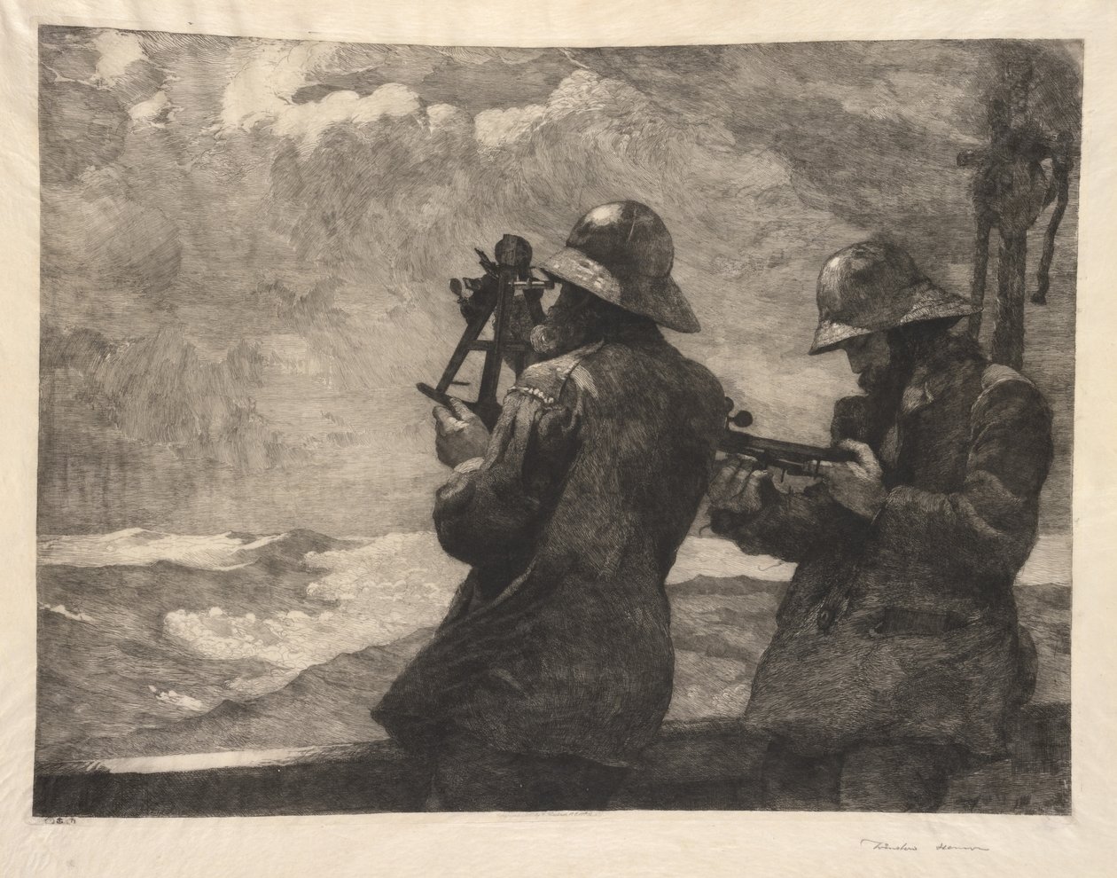 Eight Bells, 1881 by Winslow Homer