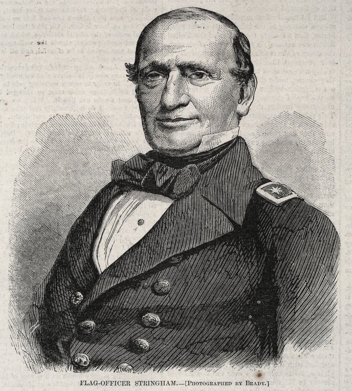 Flag Officer Stringham by Winslow Homer