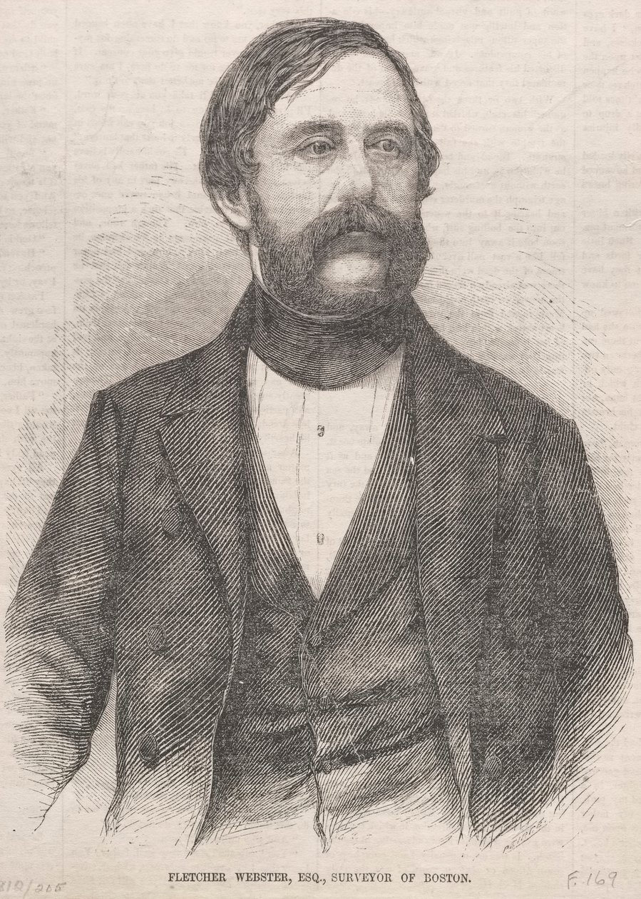 Fletcher Webster, Esq., Surveyor of Boston by Winslow Homer