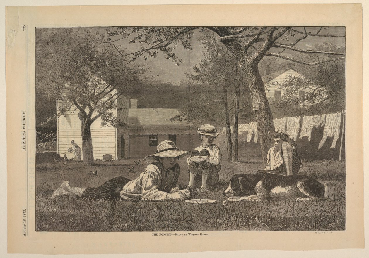 The Nooning by Winslow Homer