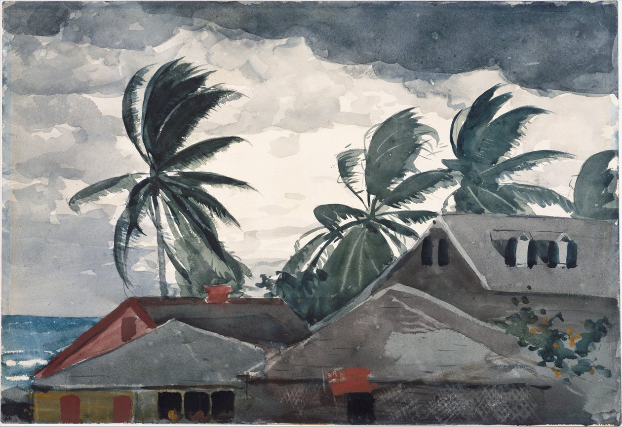Hurricane, Bahamas by Winslow Homer
