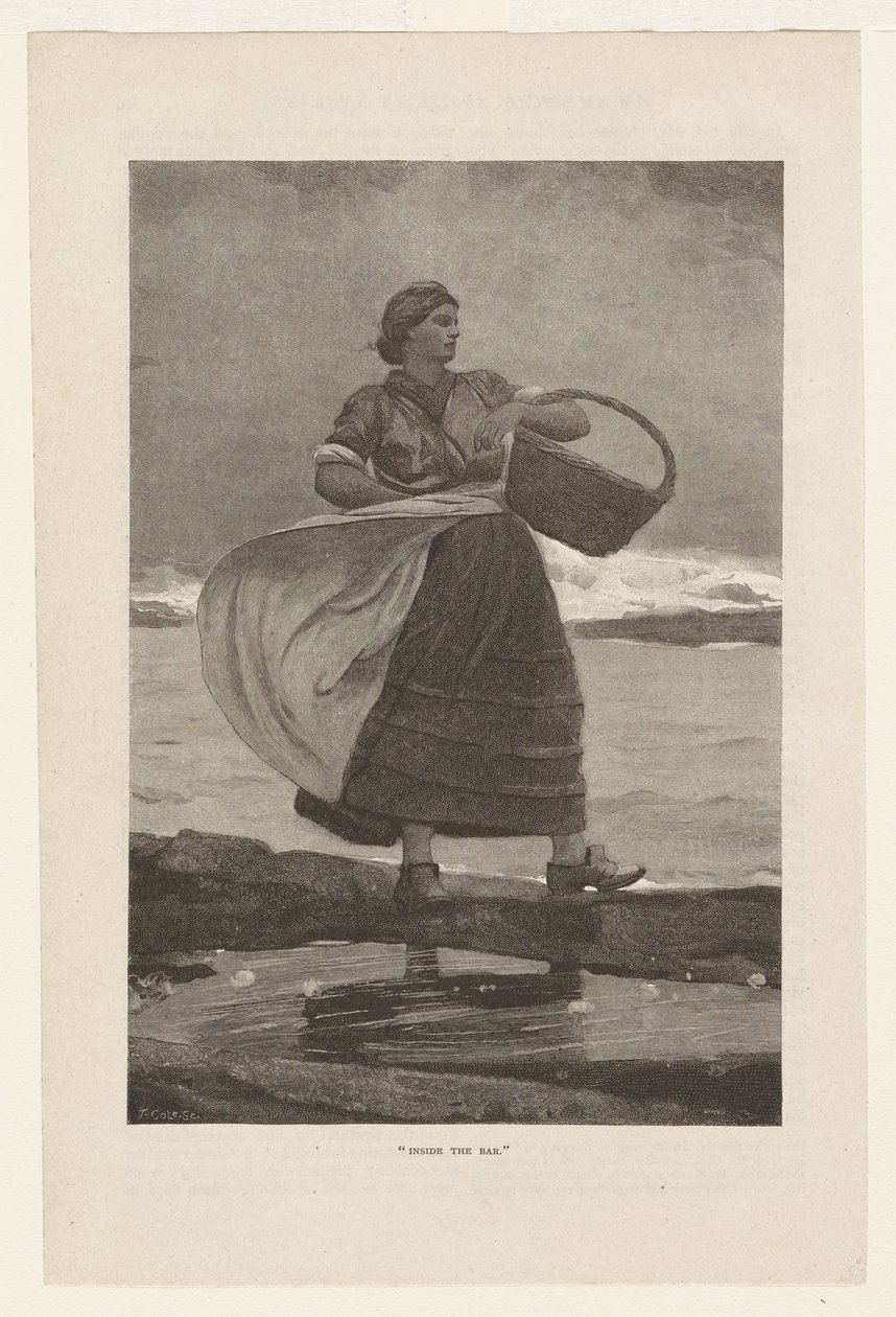 Inside the Bar by Winslow Homer