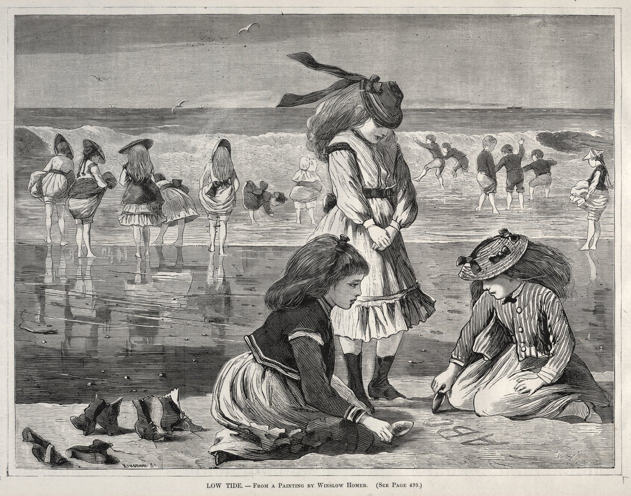 Low Tide by Winslow Homer