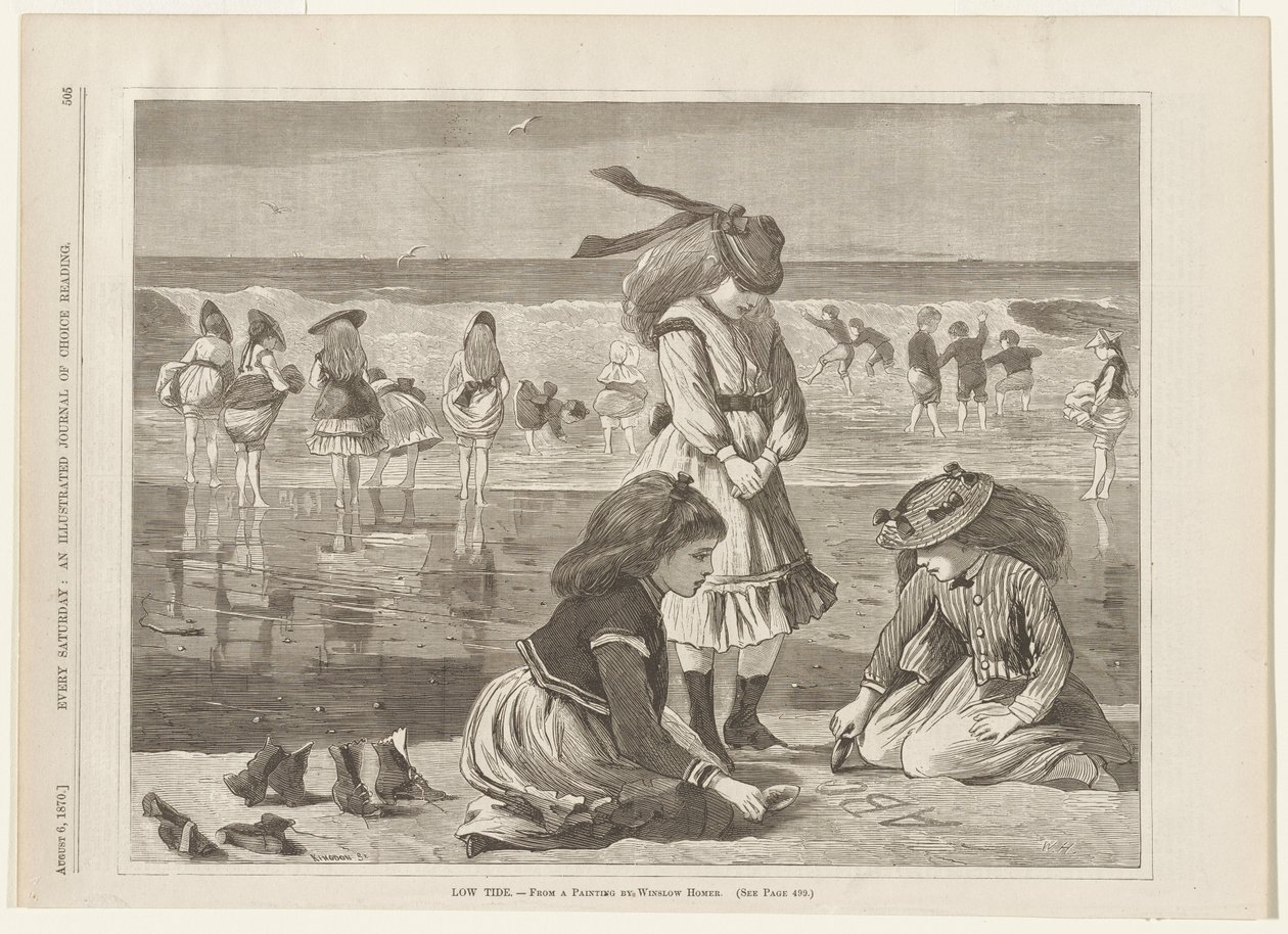 Low Tide by Winslow Homer