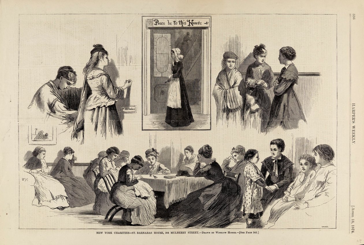 New York Charities--St. Barnabas House, from Harper