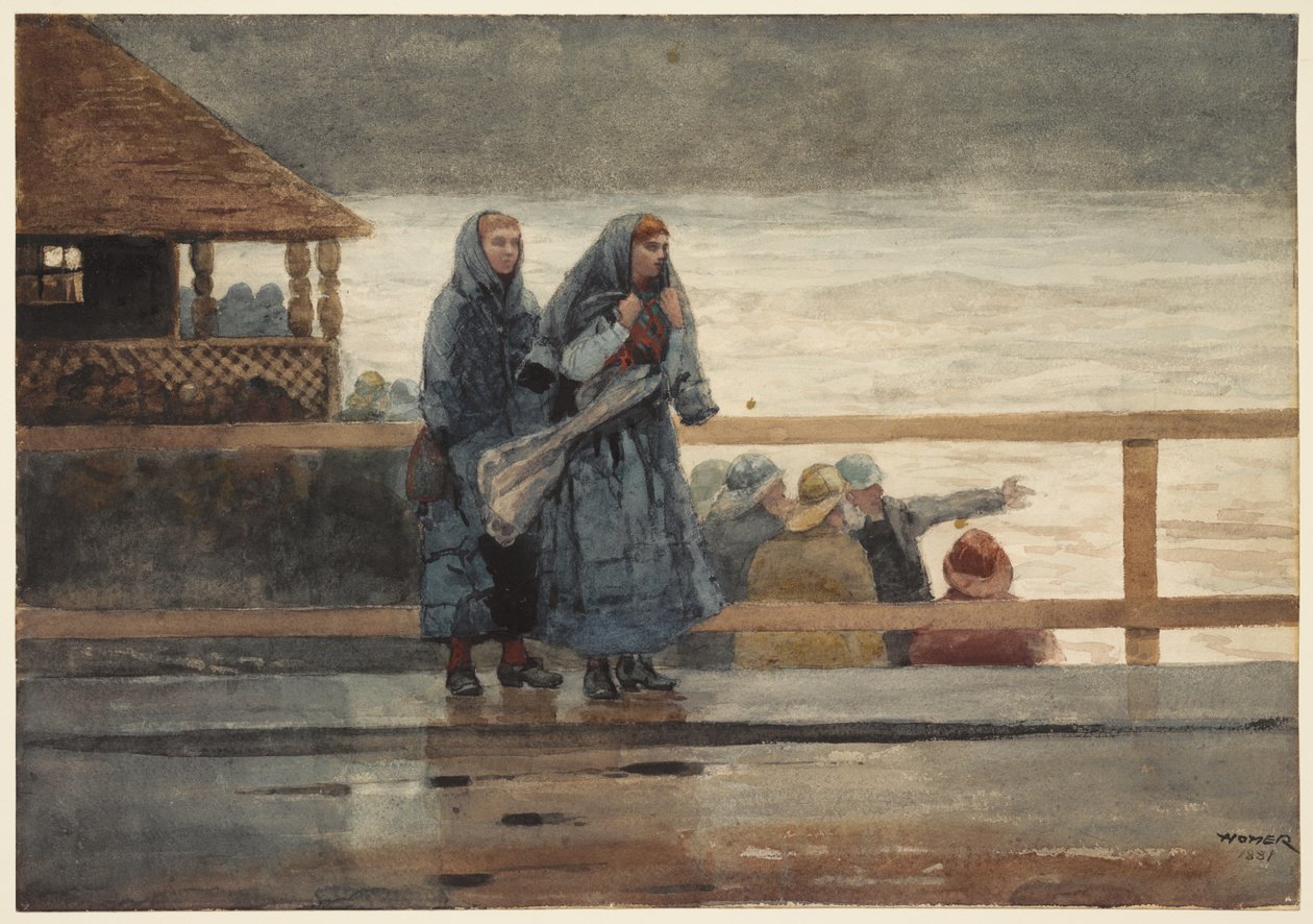 Perils of the Sea by Winslow Homer