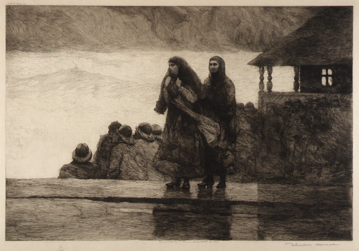 Perils of the Sea by Winslow Homer: Buy fine art print