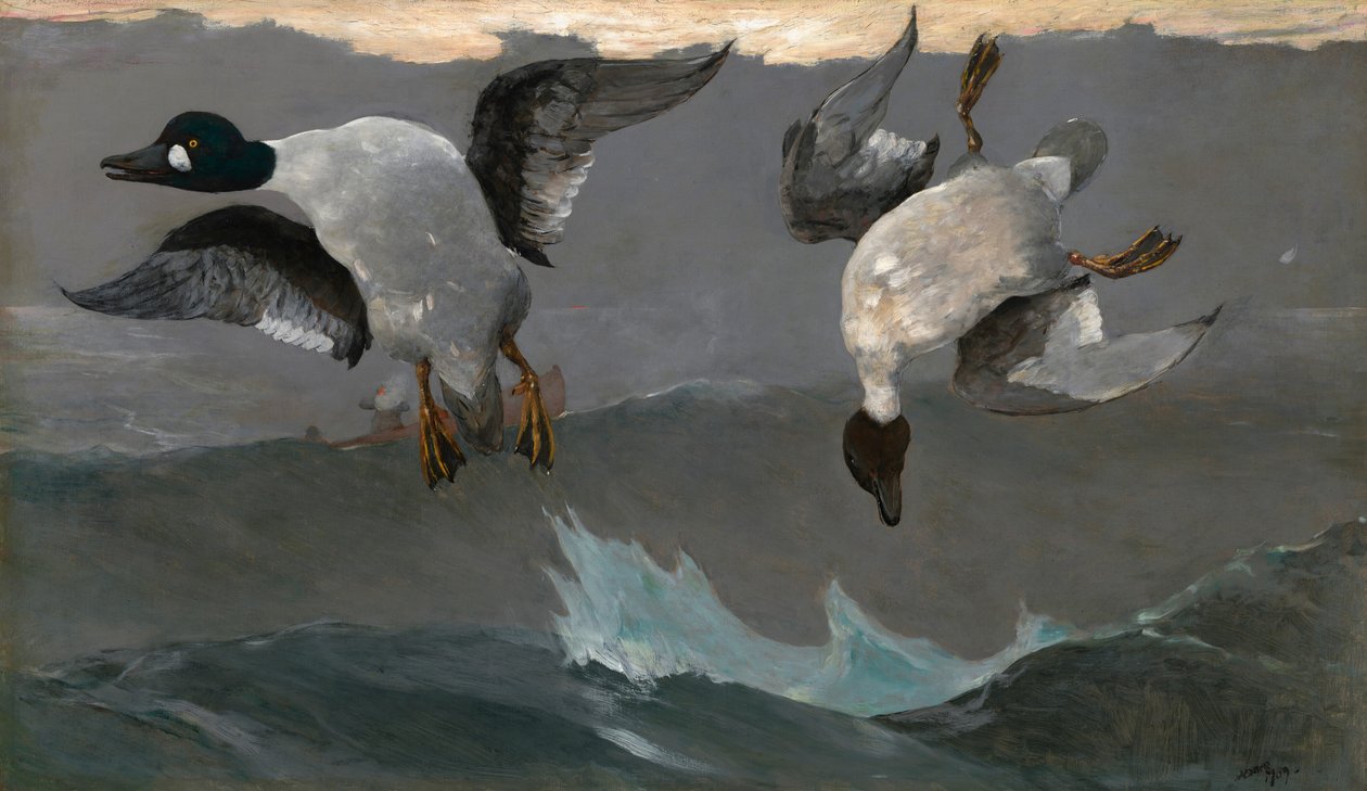 Right and Left by Winslow Homer
