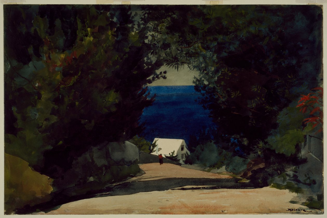 Road in Bermuda by Winslow Homer