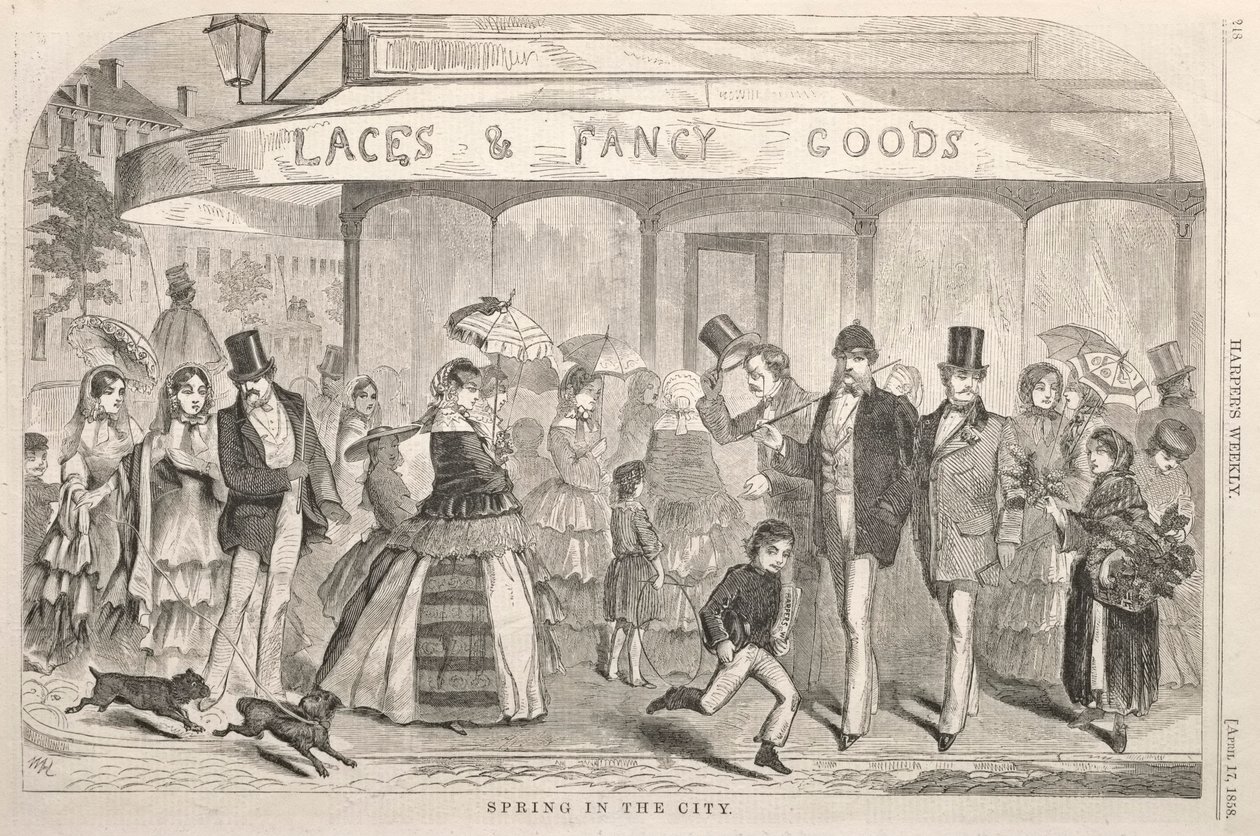 Spring in the City by Winslow Homer