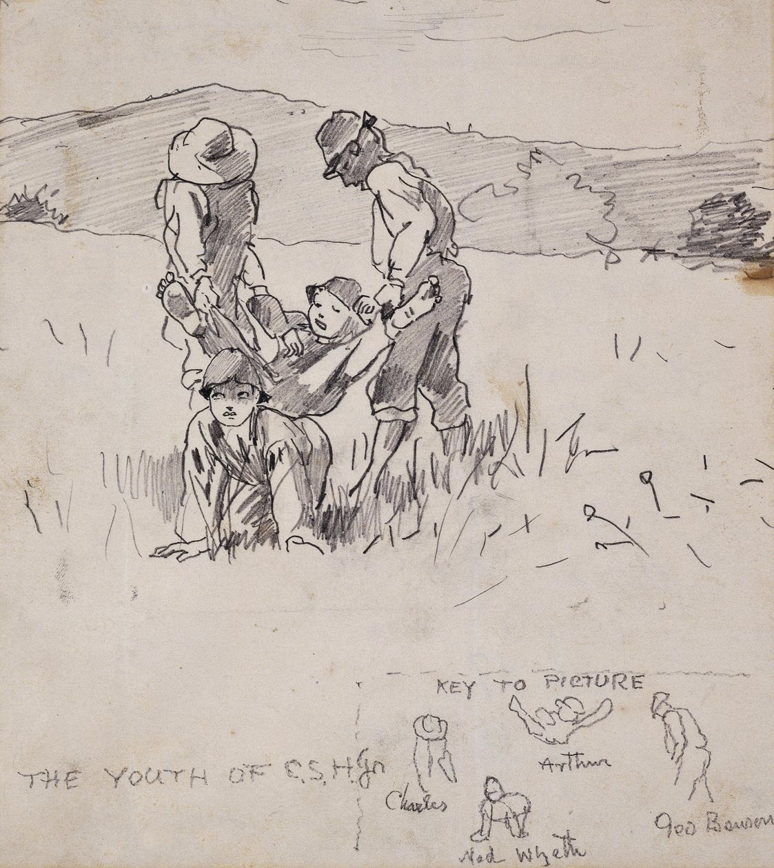 The Beetle and Wedge by Winslow Homer