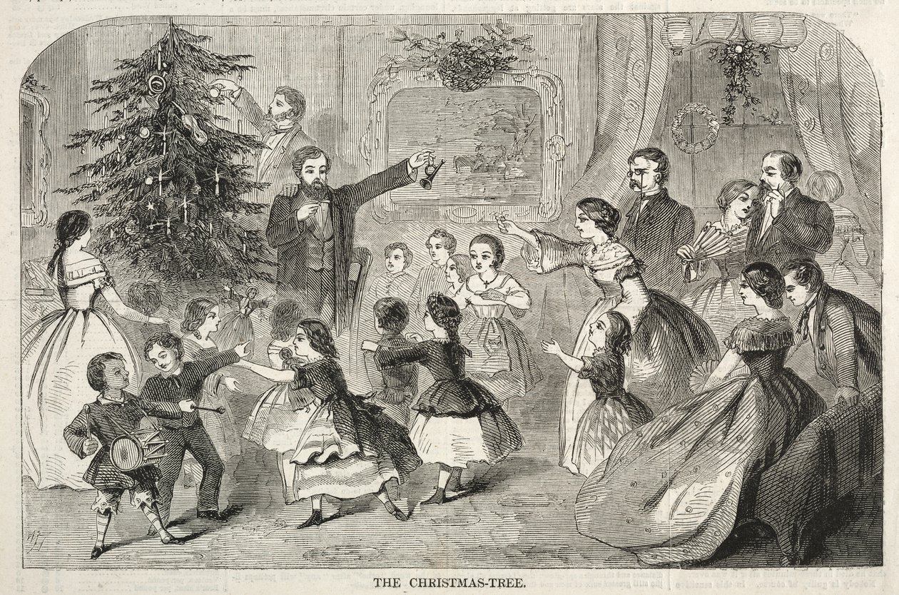 The Christmas Tree by Winslow Homer