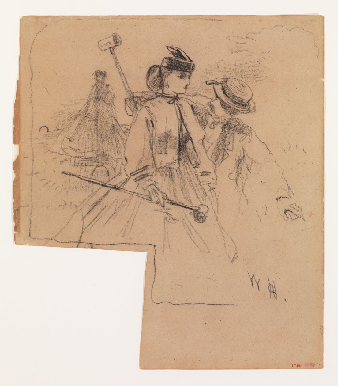 The Croquet Players by Winslow Homer