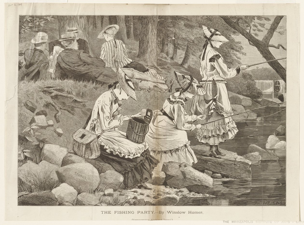 The Fishing Party by Winslow Homer