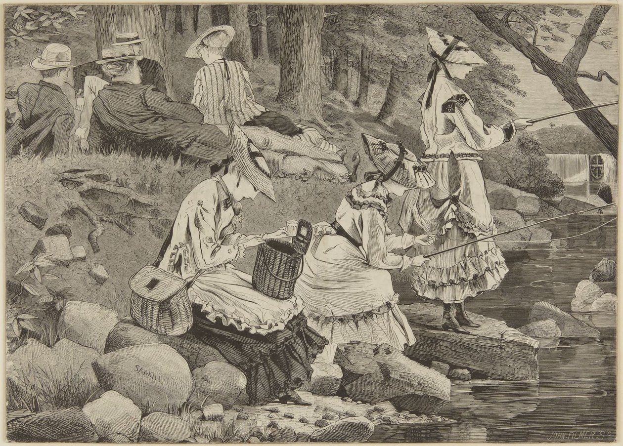 The Fishing Party by Winslow Homer