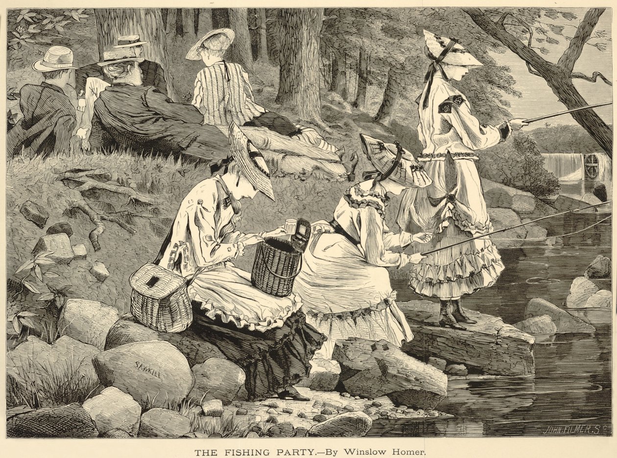 The Fishing Party by Winslow Homer