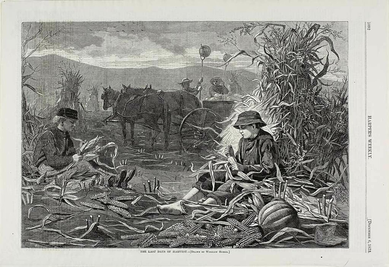 The Last Days of Harvest by Winslow Homer