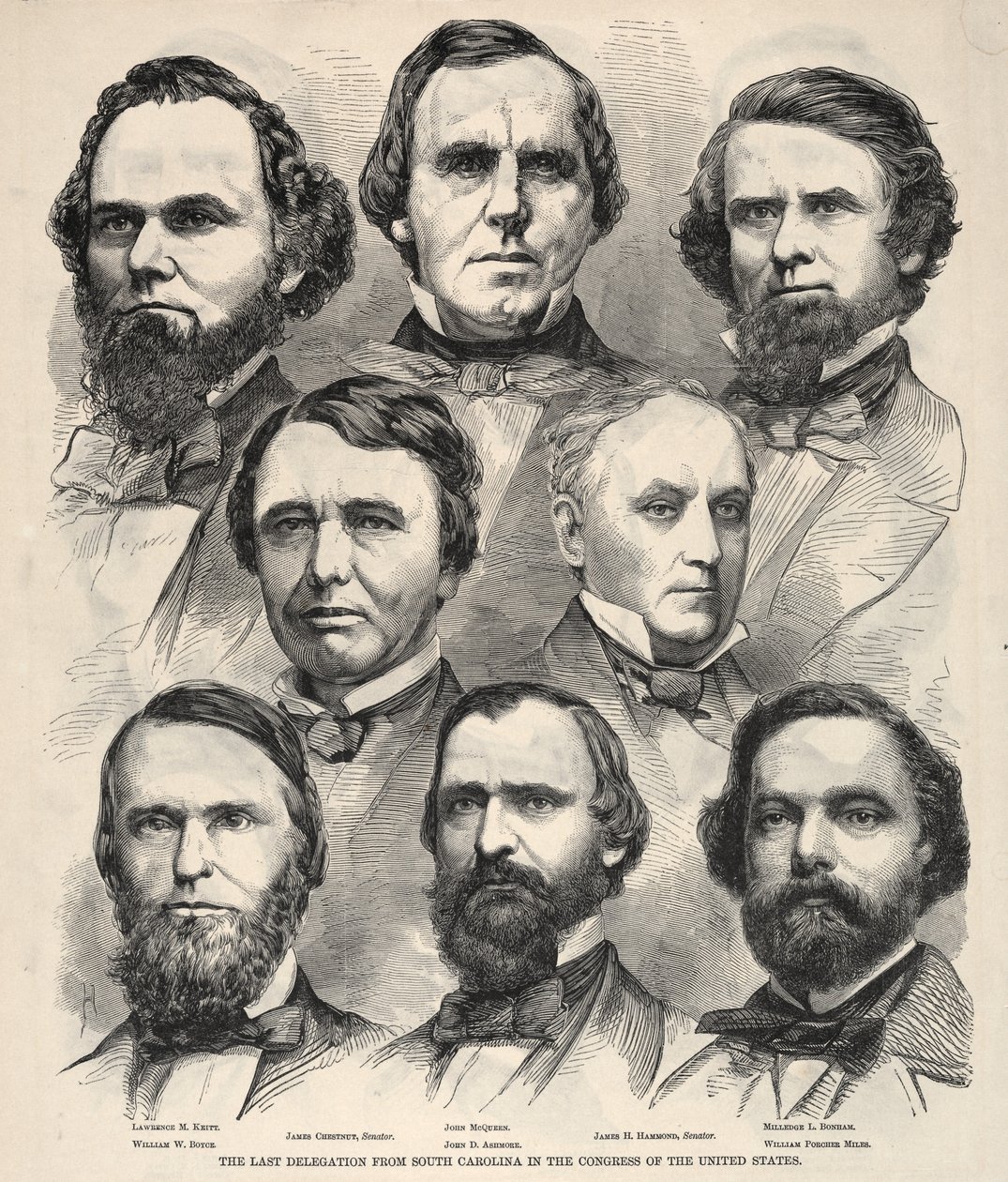 The Last Delegation from South Carolina in the Congress of the United States by Winslow Homer