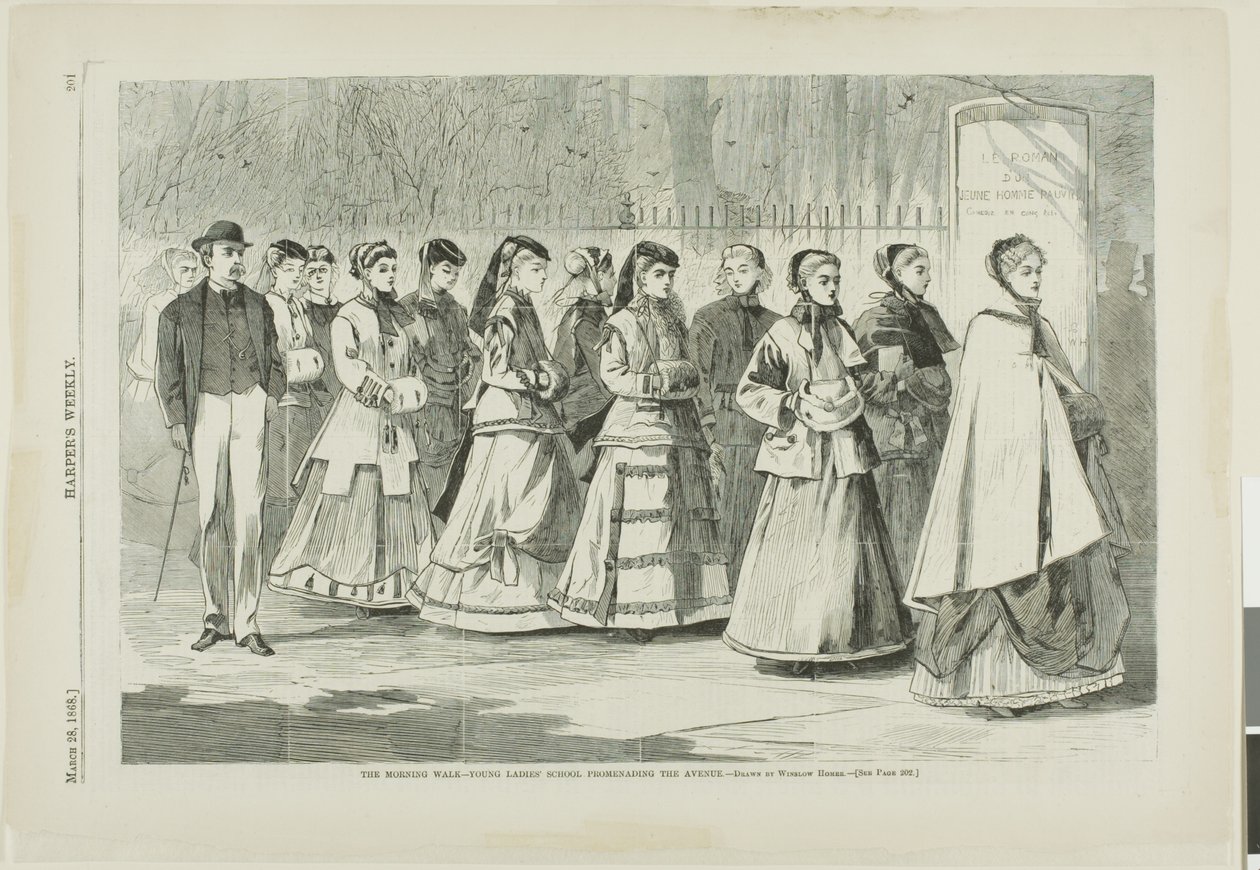 The Morning Walk—Young Ladies