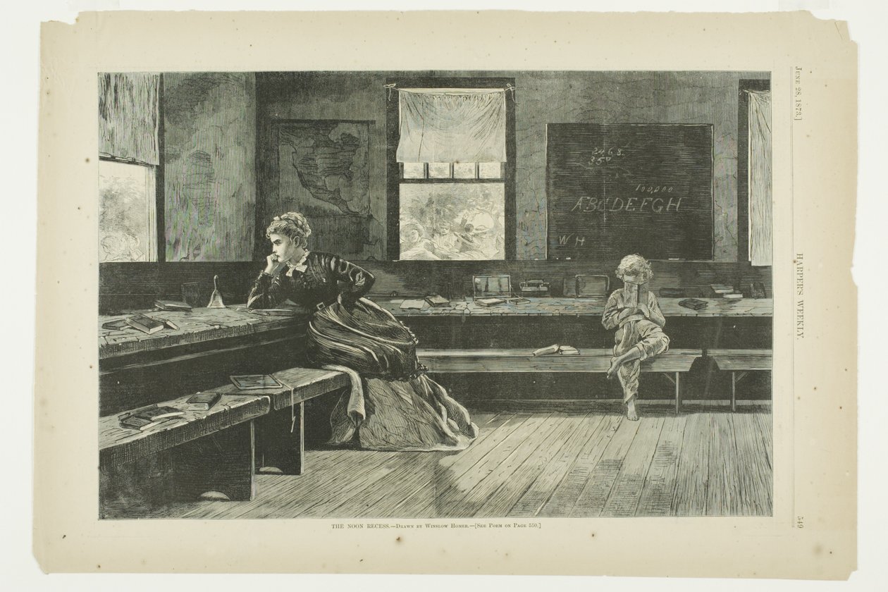 The Noon Recess by Winslow Homer