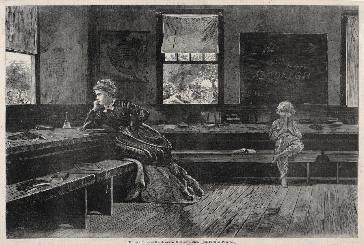 The Noon Recess, 1873 by Winslow Homer