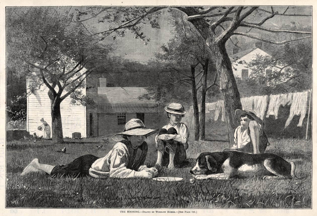 The Nooning by Winslow Homer
