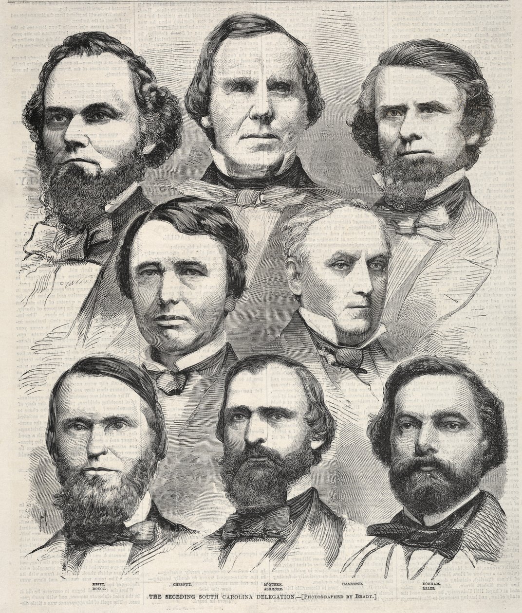 The Seceding South Carolina Delegation by Winslow Homer