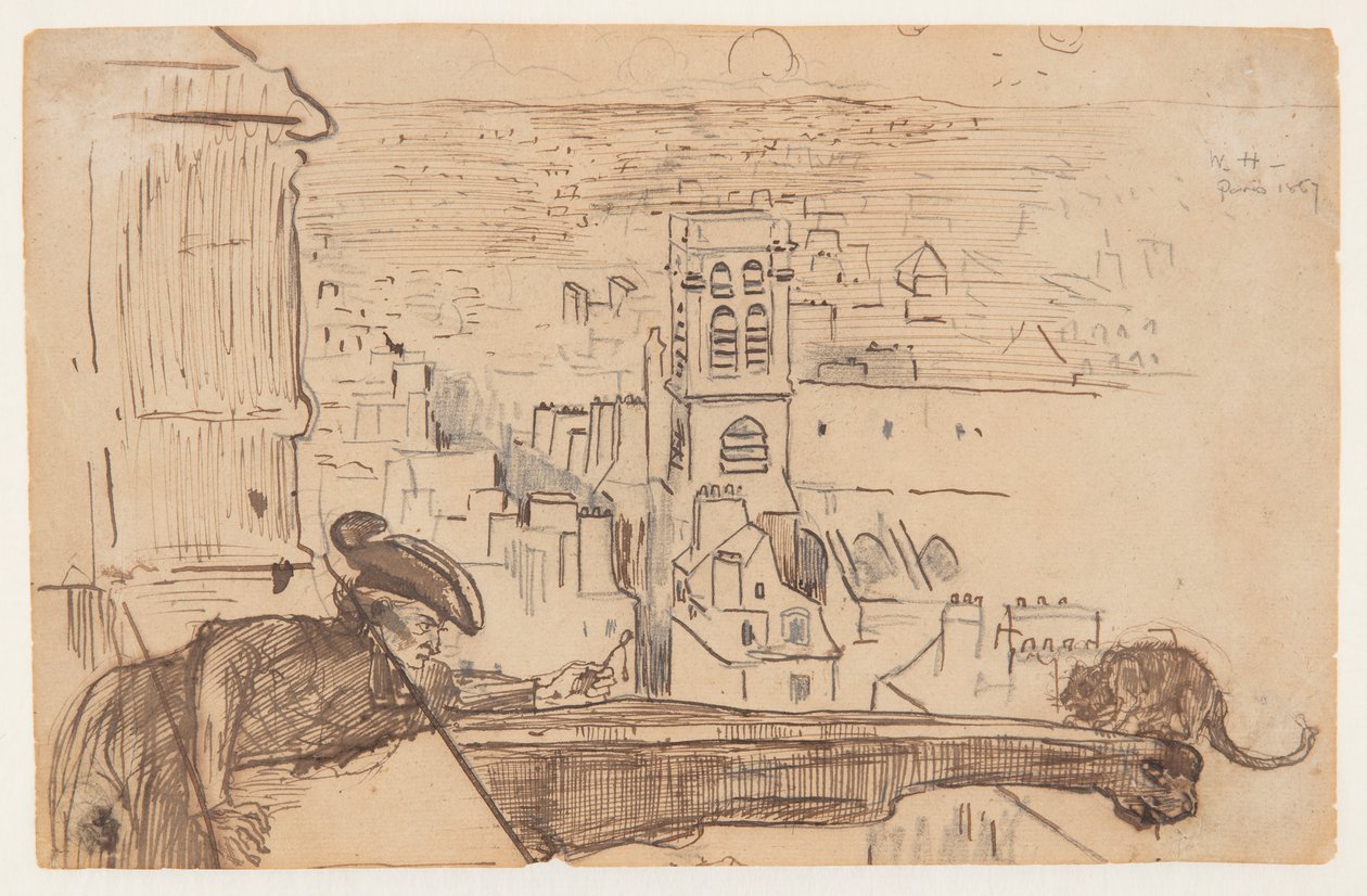 View of Paris by Winslow Homer