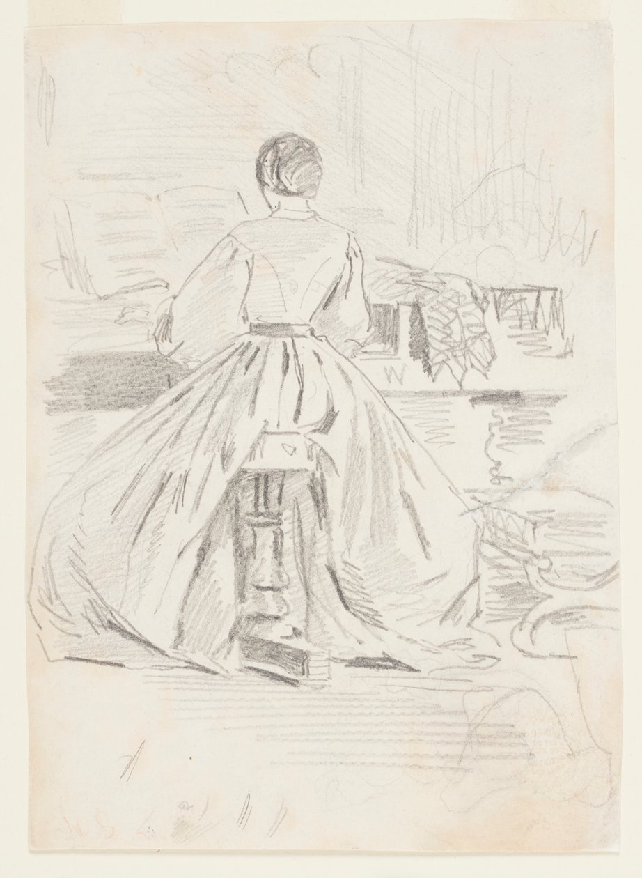 Woman at Piano by Winslow Homer
