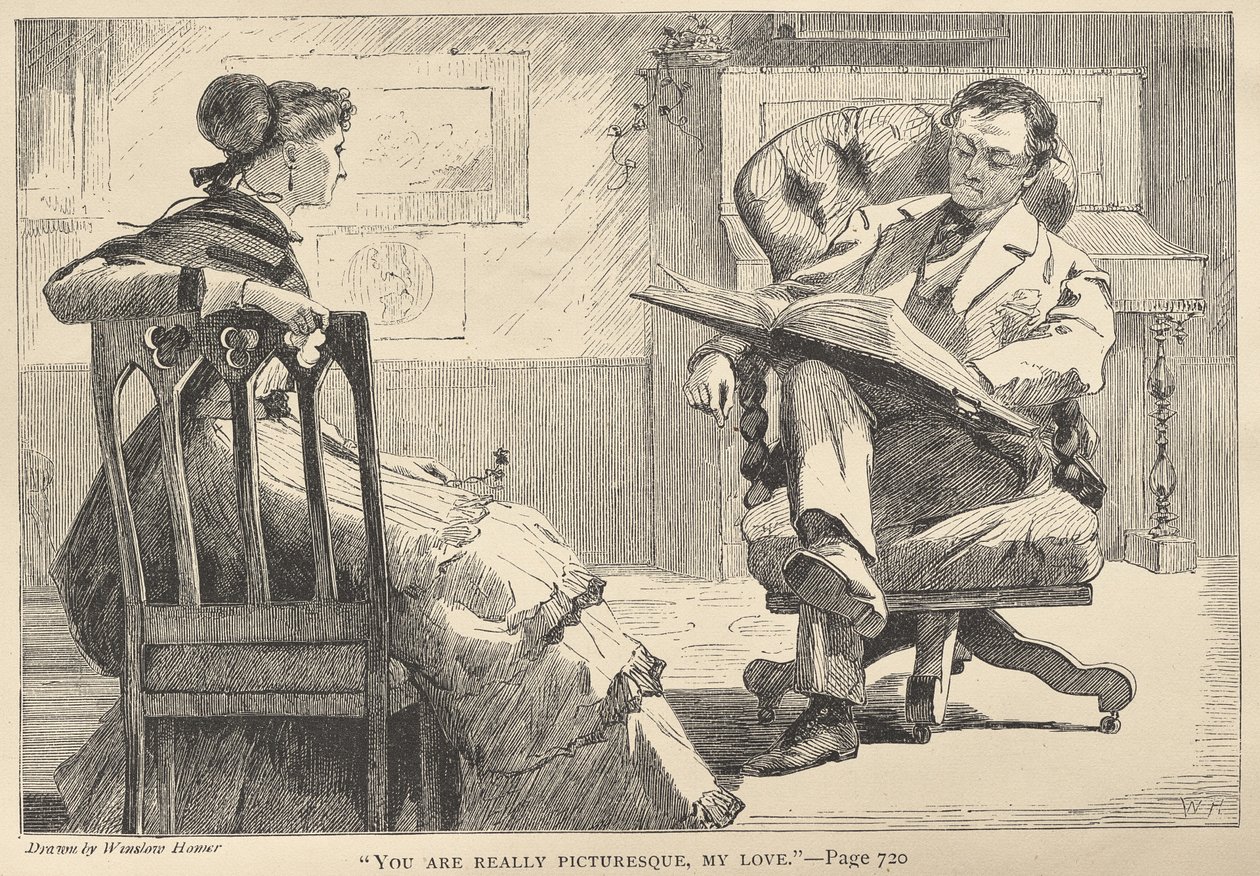 You Are Really Picturesque, My Love by Winslow Homer