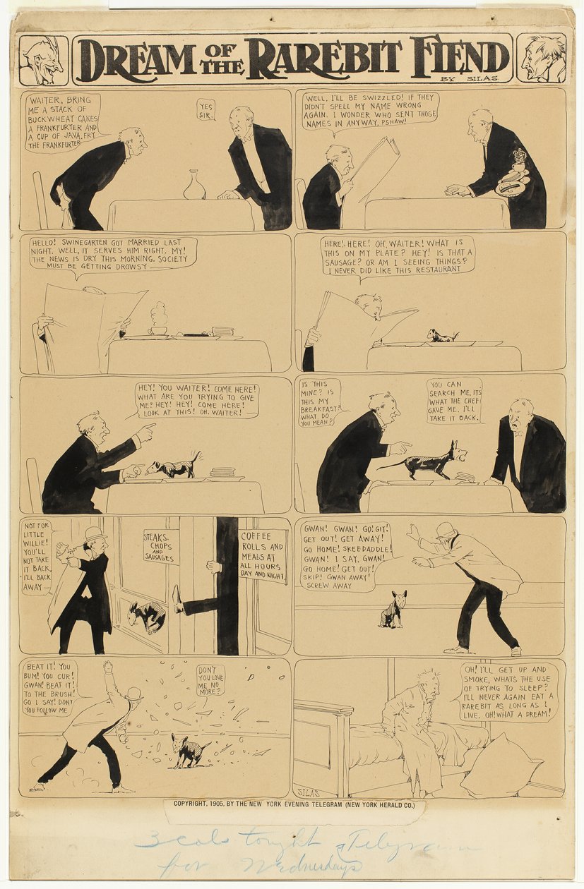 Dream of the Rarebit Fiend by Winsor McCay