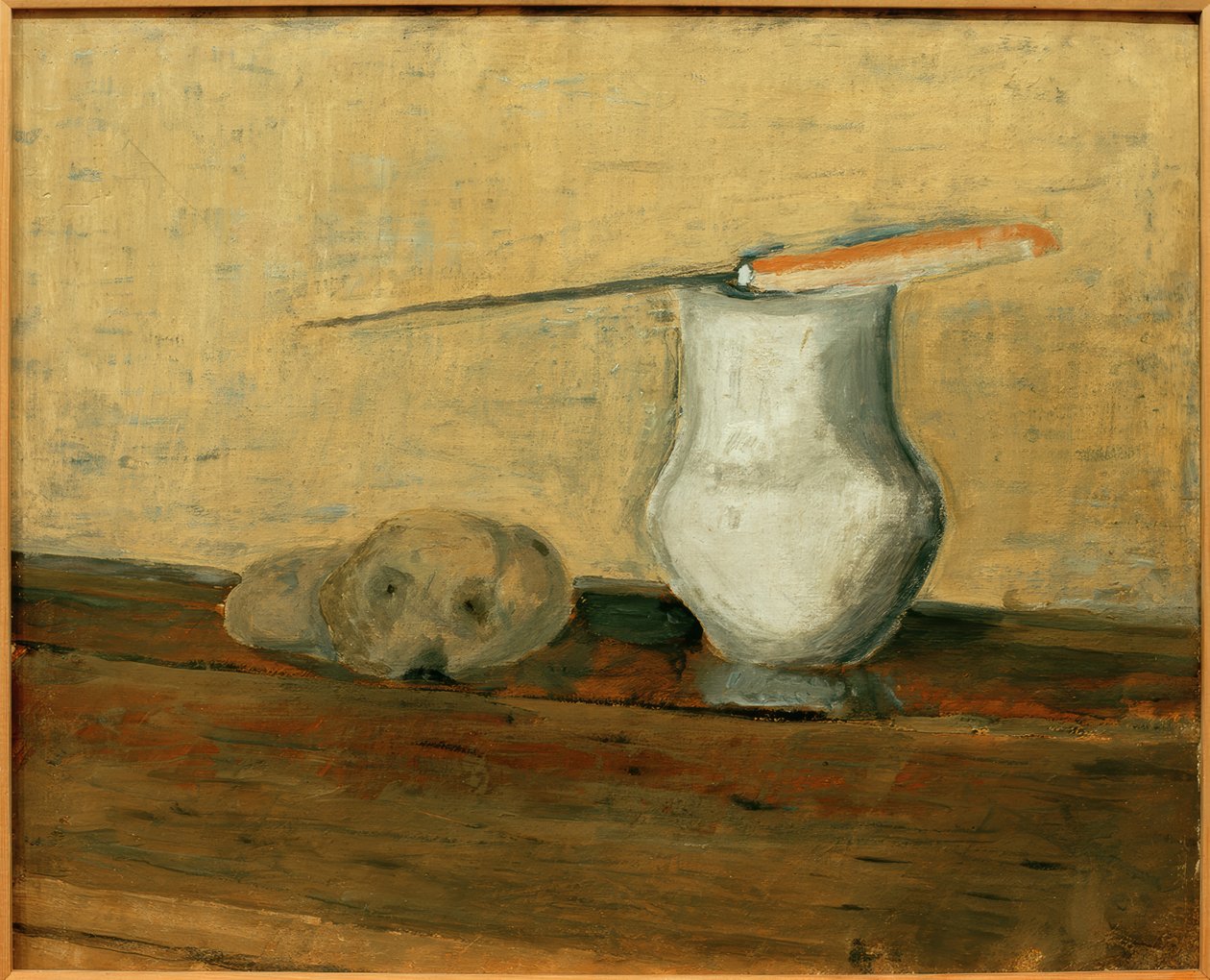 White Jug with Potatoes by Wladimir F. Tatlin