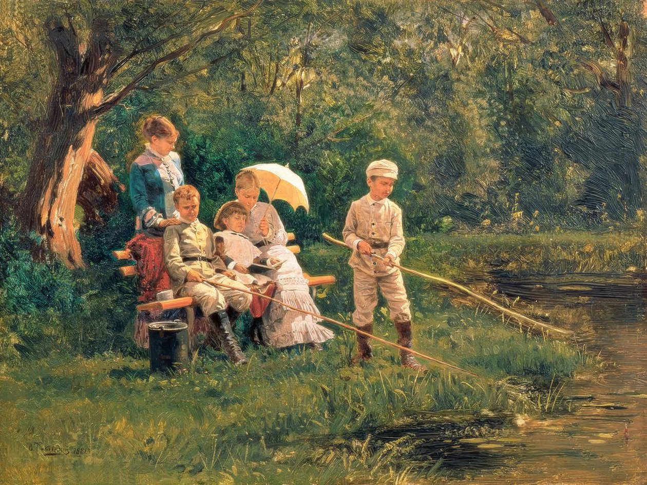 Midday Sun by Wladimir Jegorowitsch Makowski