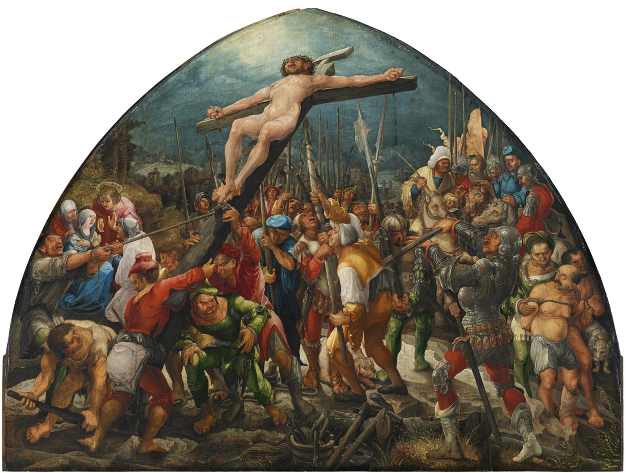 The Elevation of the Cross by Wolf Huber