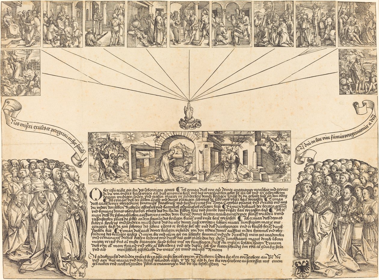 The Nativity and Passion of Christ by Wolf Traut