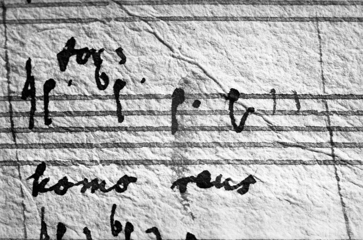 Score of Mozart