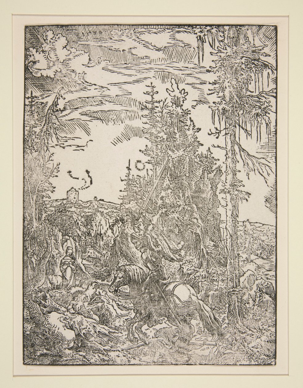 Saint George and the Dragon by Wolfgang Huber