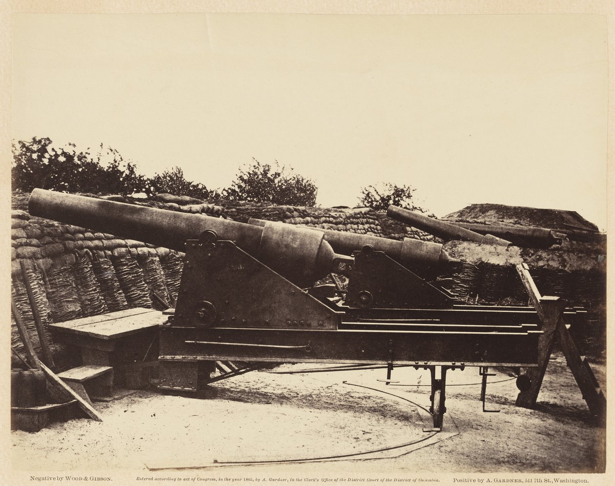 Battery No. 1, near Yorktown, May, 1862 by Wood and Gibson Wood and Gibson
