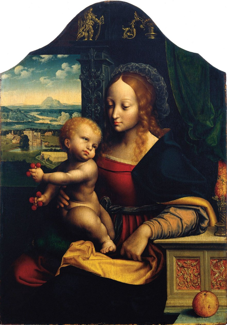 Madonna with Child by Workshop of Joos van Cleve