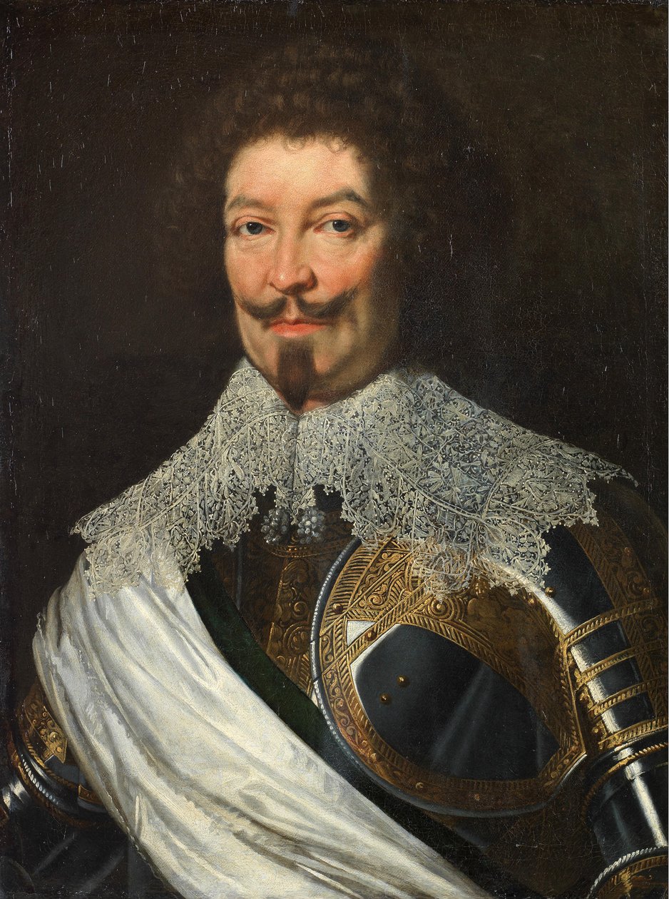 Portrait of Charles de Lorraine, Fourth Duke of Guise in Armour by Workshop of Justus Sustermans