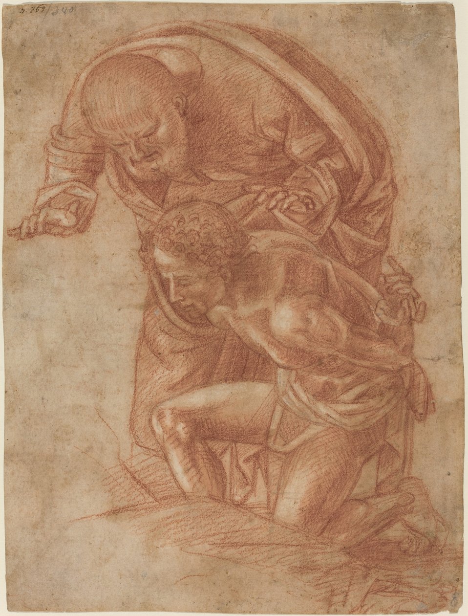 The Sacrifice of Isaac by Workshop of Luca Signorelli