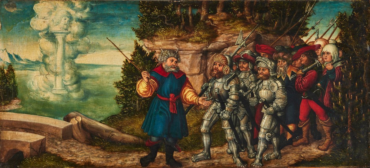 Moses and the Pillar of Cloud by workshop of Lucas Cranach the Elder