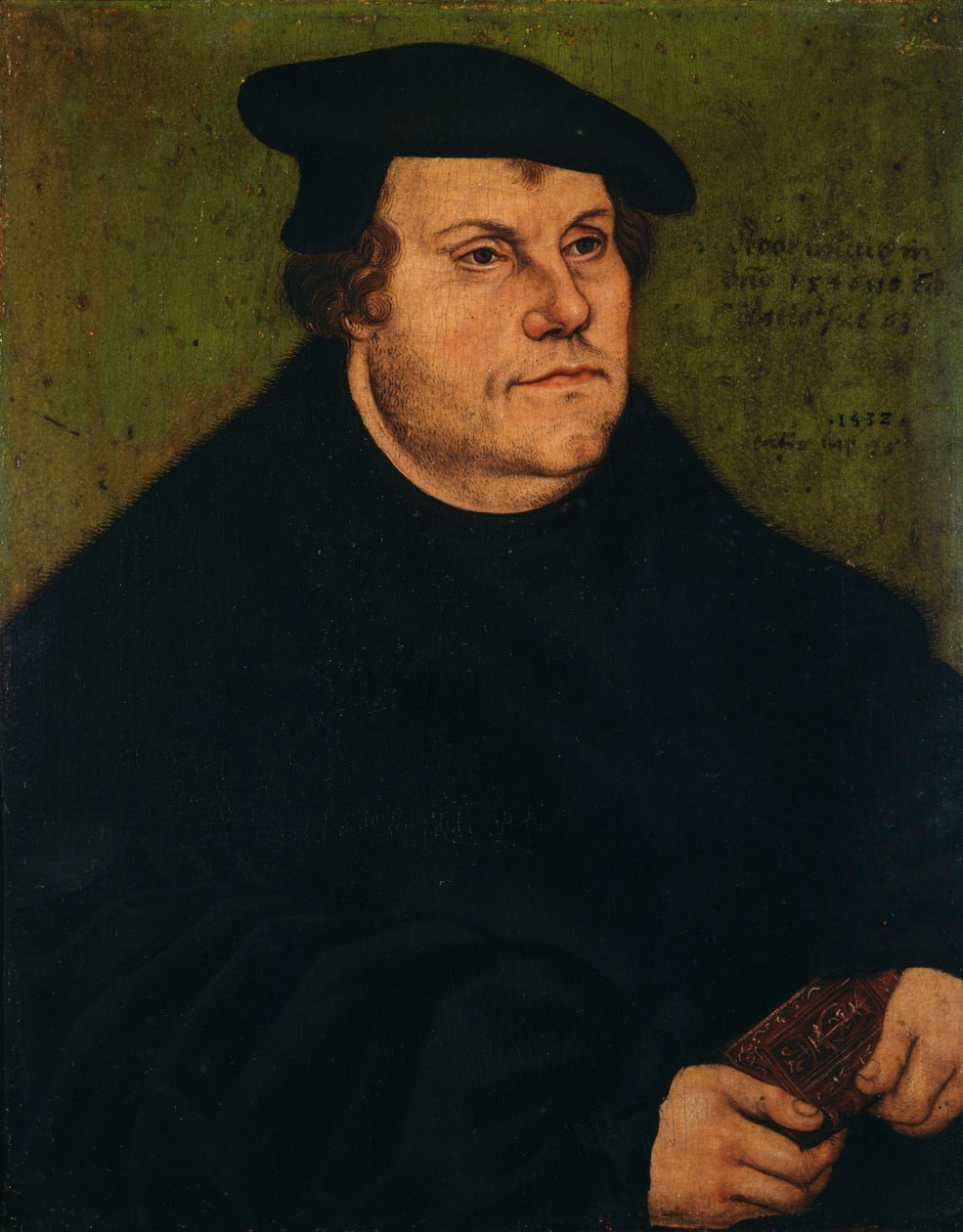 Martin Luther by workshop of Lucas Cranach the Elder