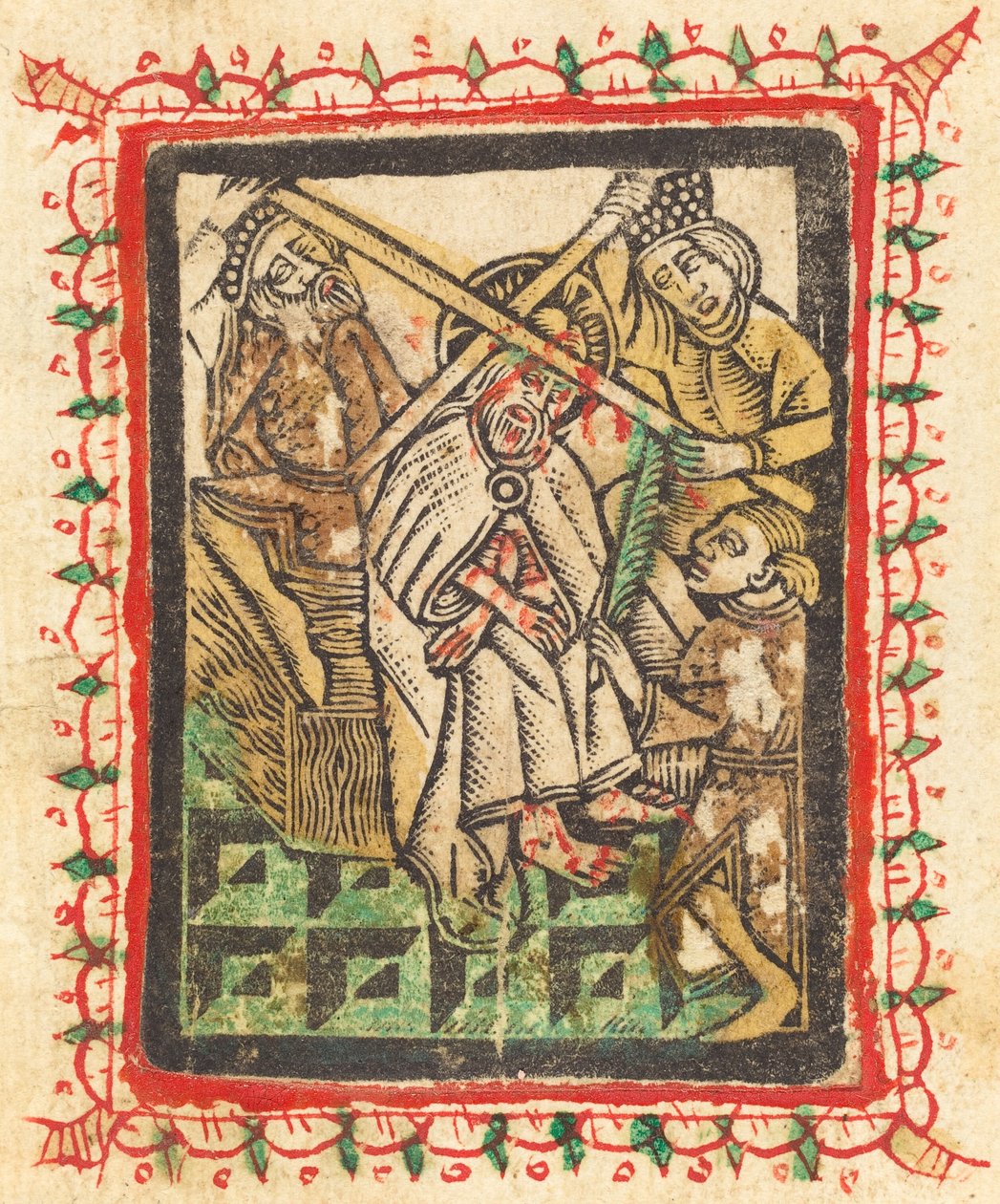 Christ Crowned with Thorns by Workshop of Master of the Aachen Madonna