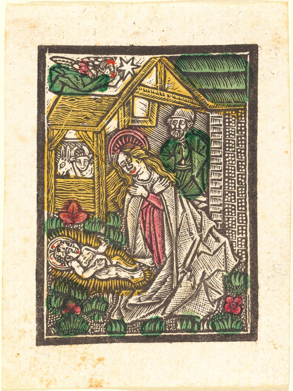 The Nativity by Workshop of Master of the Aachen Madonna