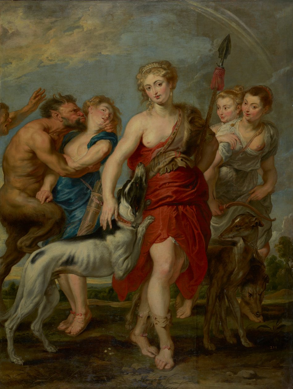 Diana and Her Nymphs on the Hunt by Workshop of Peter Paul Rubens
