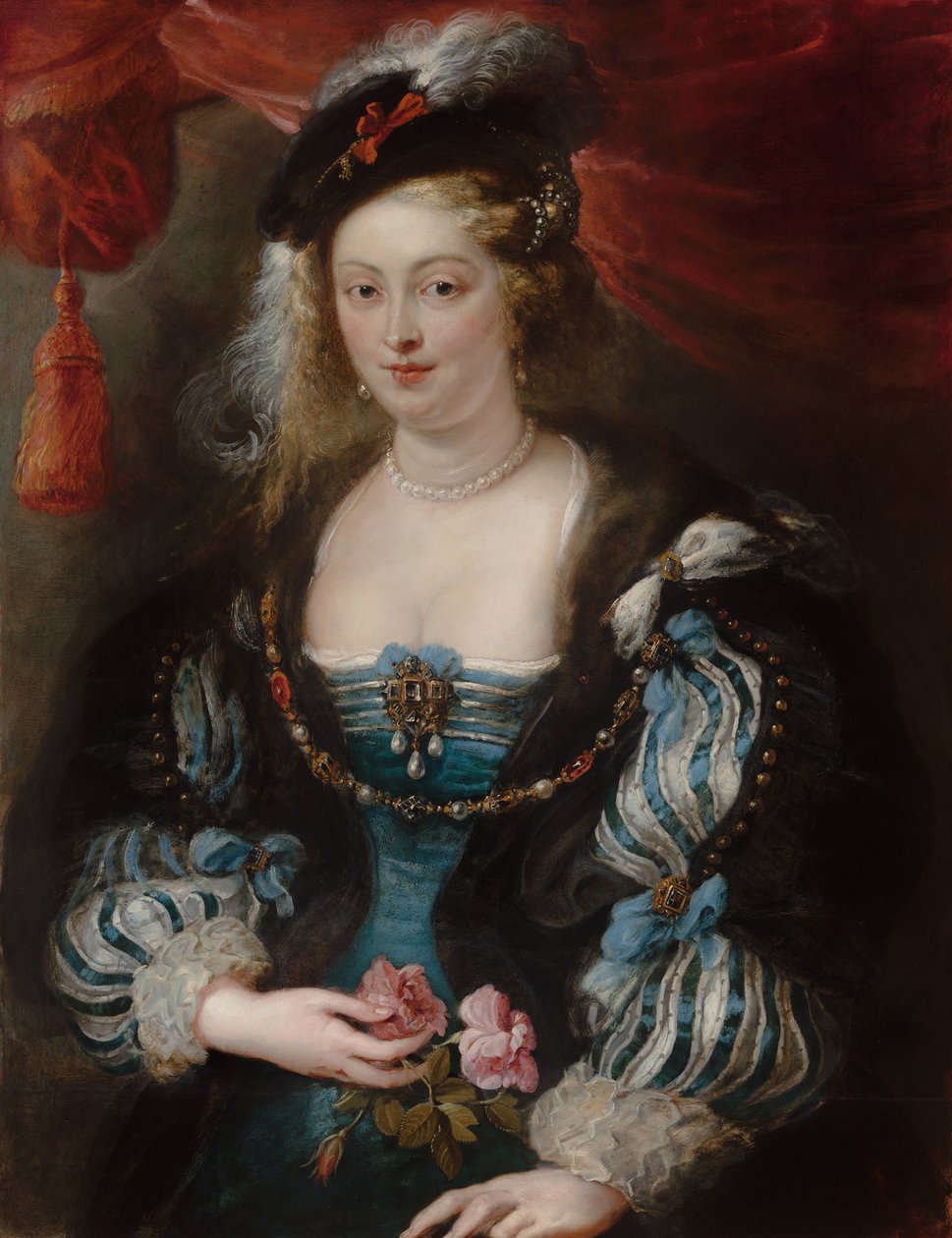 Portrait of a Young Woman by Workshop of Peter Paul Rubens