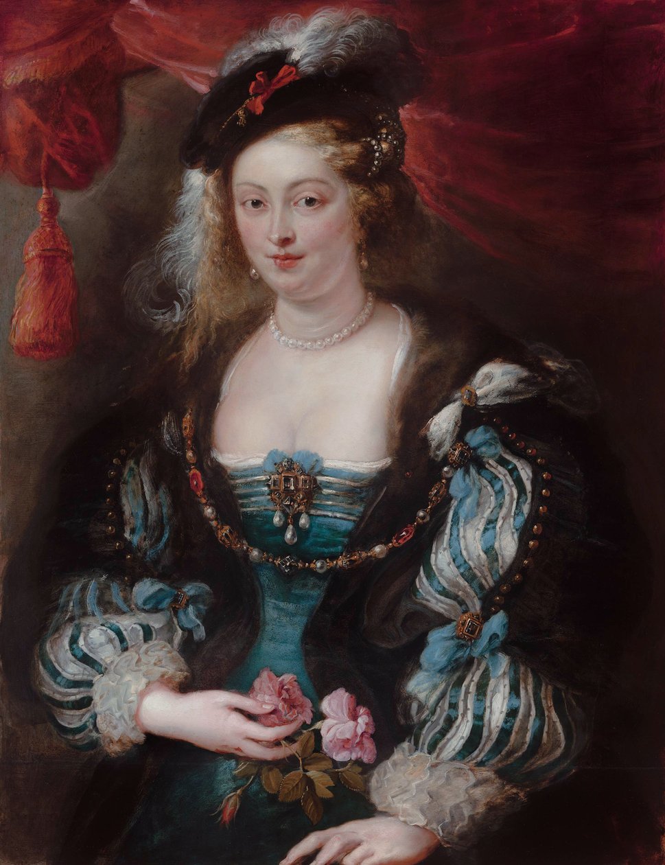 Portrait of Hélène Fourment by Workshop of Peter Paul Rubens