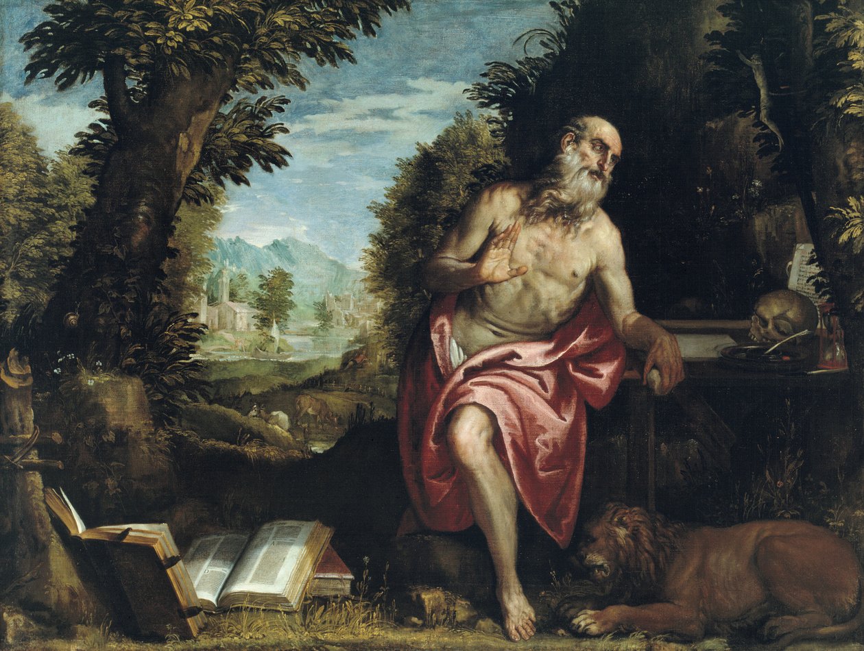 Saint Jerome in the Wilderness by Workshop of Veronese