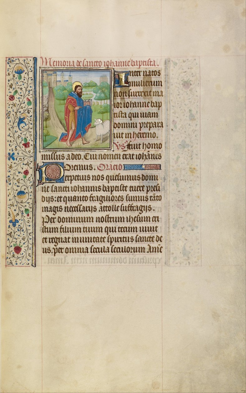 Saint John the Baptist by Workshop of Willem Vrelant